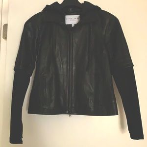 Derek Lam 10C x Athleta Downtown Leather Jacket
